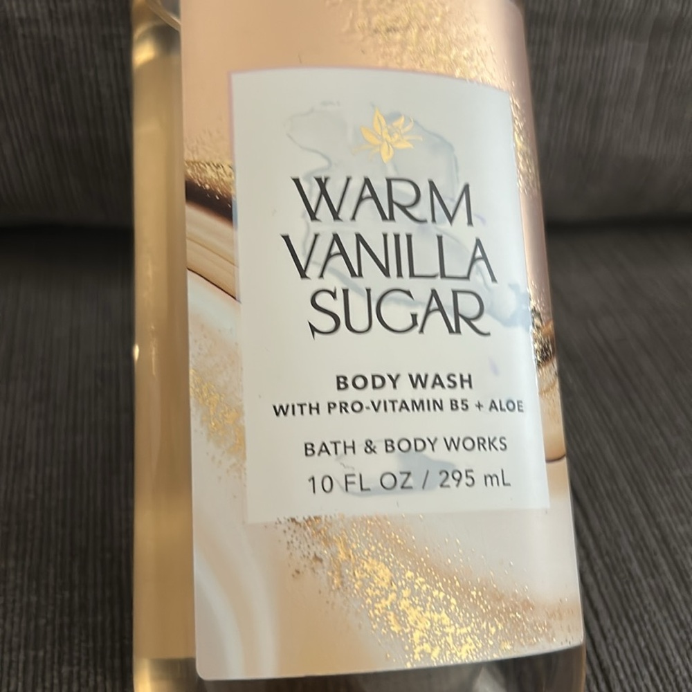 Bath & Body Works Warm Vanilla Body Wash 10fl oz / 295 ml NEW - Picture 3 of 4
